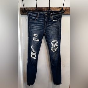 American Eagle "Super Stretch X" Mid-rise Jeggings